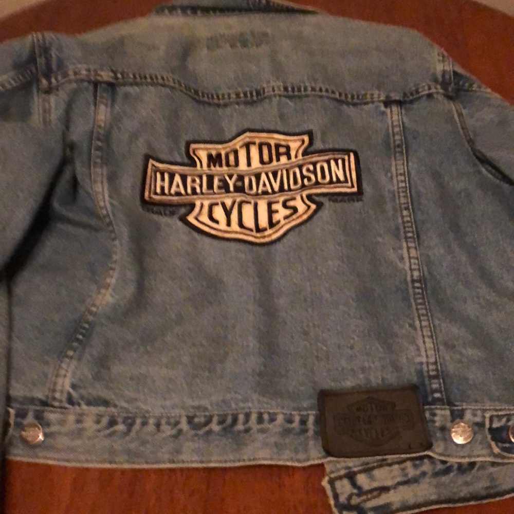 HARLEY DAVIDSON WOMENS JEAN JACKET